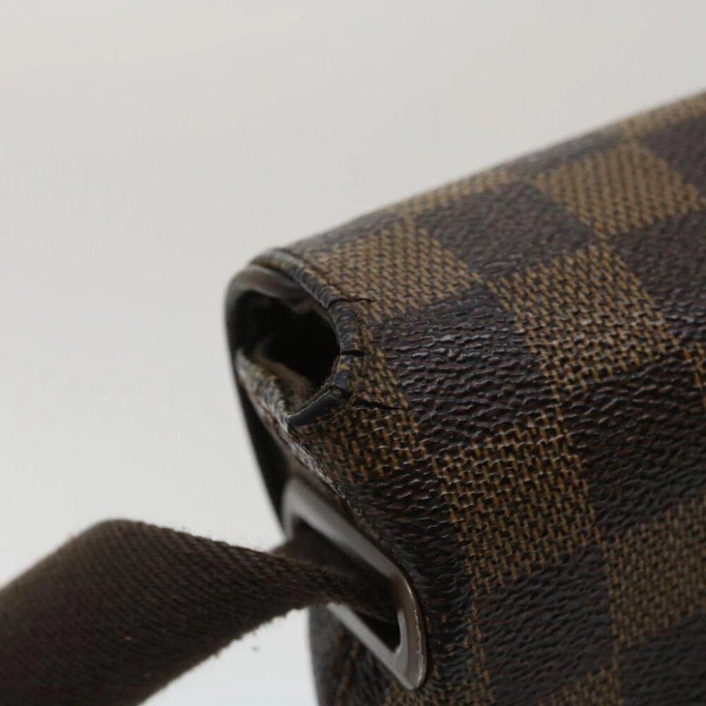 LOUIS VUITTON Damier Ebene Brooklyn PM Shoulder Bag N51210 LV Auth 34722 - Picture 8 of 12